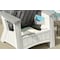 Suncast Elements Adirondack Chair with Storage and Two-Tone Dove Gray and Ice Cube collection BMAC1020 - alternate 2